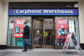 Carphone Warehouse stock