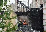 Ukraine blaze kills 17 in elderly care home