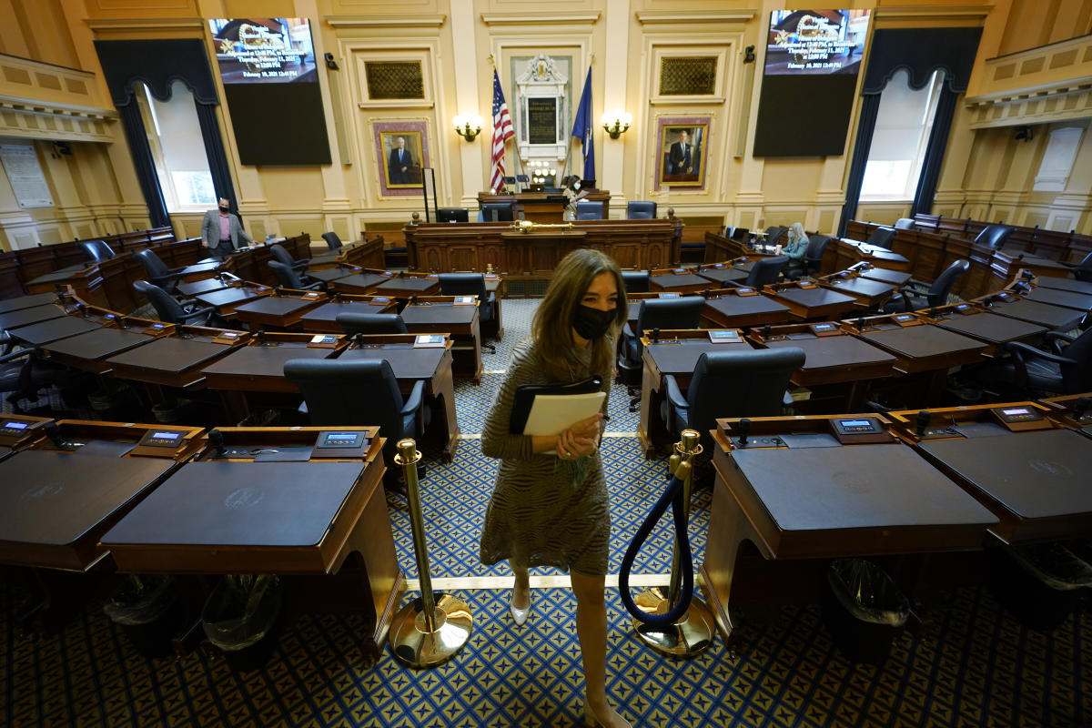 Hiccups as Virginia lawmakers adapt to legislating by Zoom photo