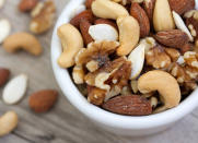 <body> <p>For a special treat, roast your own nuts and seeds in your slow cooker—a perfect way to put pumpkin pie and jack-o'-lantern scraps to use. Grease the bottom of the cooker, and place a cup of raw seeds or nuts into the pot. Sprinkle in seasonings and toss to coat, then cook for three to four hours on high, or until the seeds “snap” when tested. Store in small plastic bags or glass jars for easy snacking.</p> <p><strong>Related: <a rel="nofollow noopener" href=" http://www.bobvila.com/slideshow/14-instant-fixes-for-a-total-pantry-makeover-49284?#.WEBwC6IrJE4?bv=yahoo" target="_blank" data-ylk="slk:14 Instant Fixes for a Total Pantry Makeover;elm:context_link;itc:0;sec:content-canvas" class="link ">14 Instant Fixes for a Total Pantry Makeover</a> </strong> </p> </body>