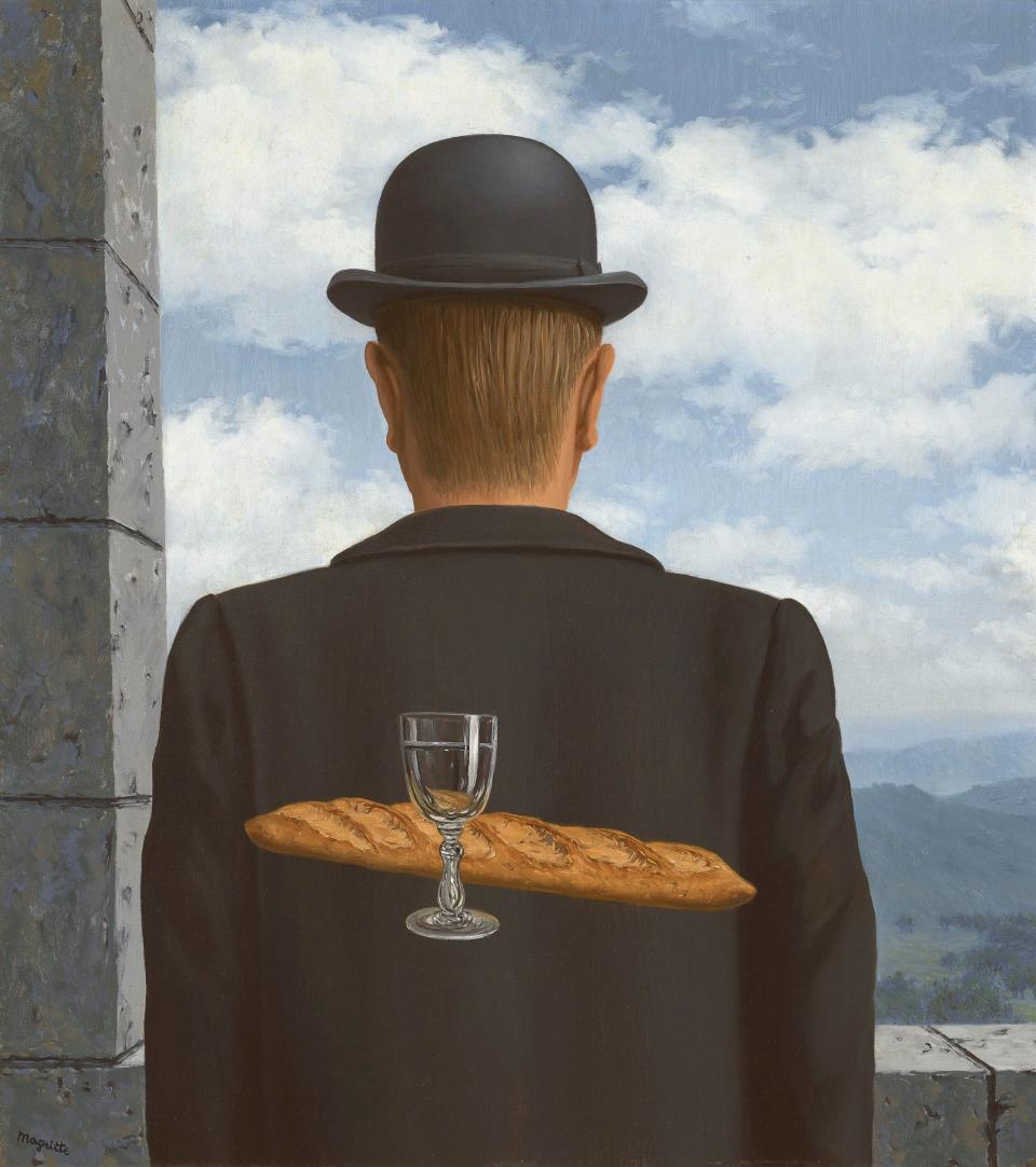 L'ami Intime by Magritte, 1958