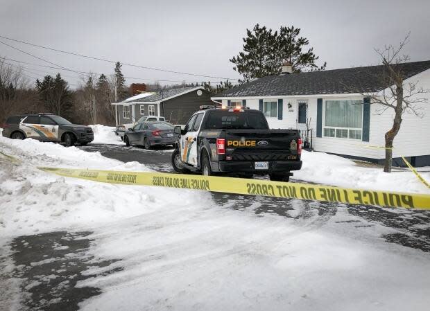 Cape Breton regional police have charged a 73-year-old man in the death of a 71-year-old woman in Howie Centre, N.S. (Tom Ayers/CBC - image credit)