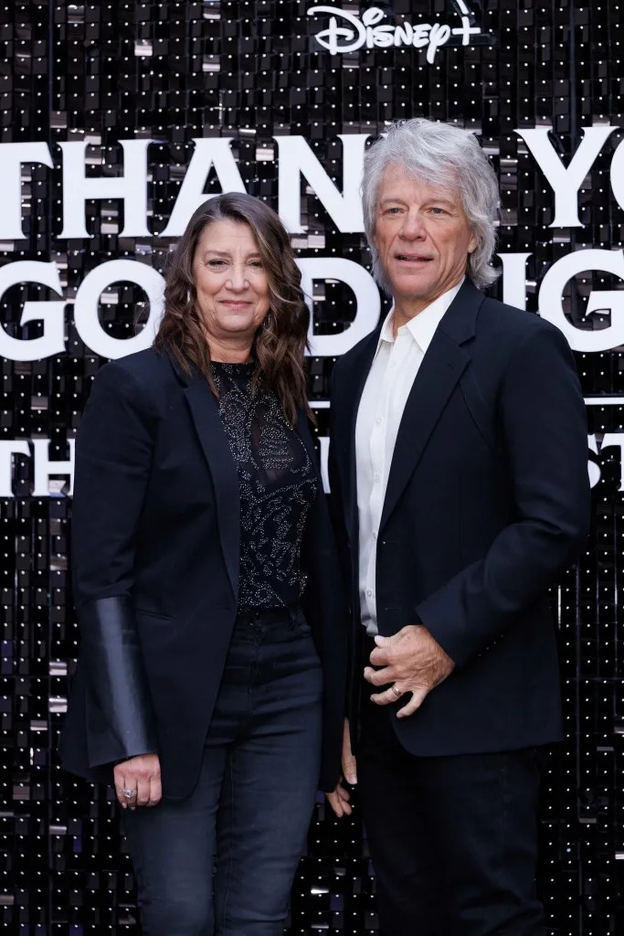 Dorothea Bongiovi and Jon Bon Jovi in 2024. Vianney Le Caer/Invision/AP