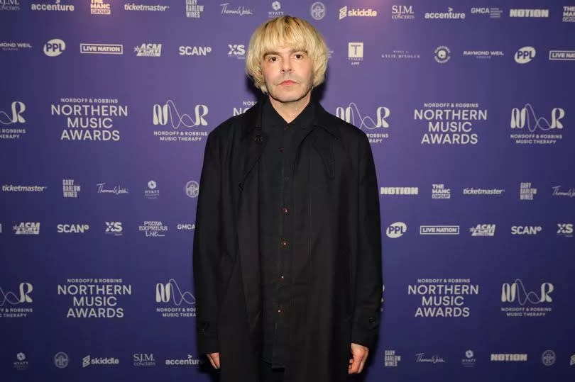 Tim Burgess picked up the Northern Music Award