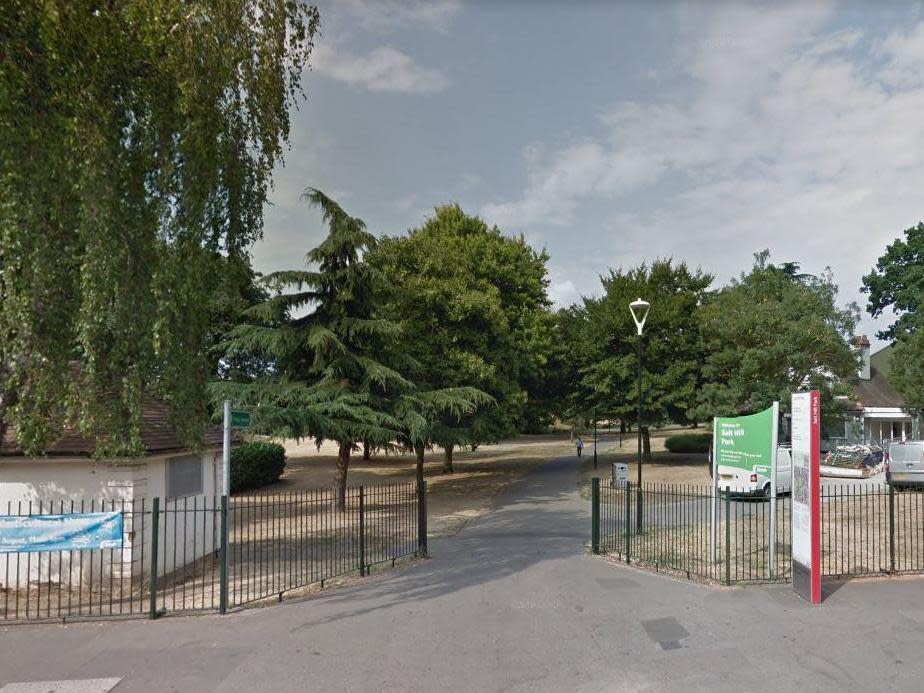 Police were called to Salt Hill Park in Slough at 6.30pm on Saturday: Google