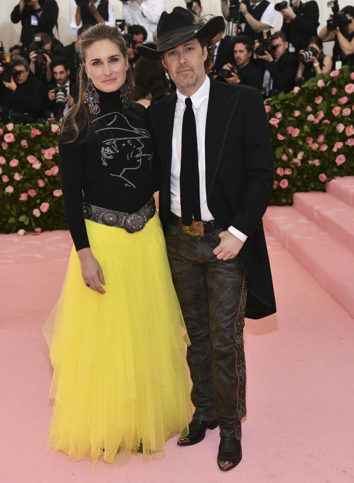 Lauren Bush, left, and David Lauren attend The Metropolitan Museum of Art's Costume Institute benefit gala celebrating the opening of the "Camp: Notes on Fashion" exhibition on Monday, May 6, 2019, in New York.