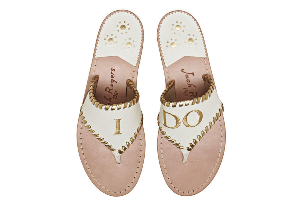 Exclusive I Do Sandals