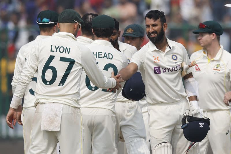 Second Test - India v Australia