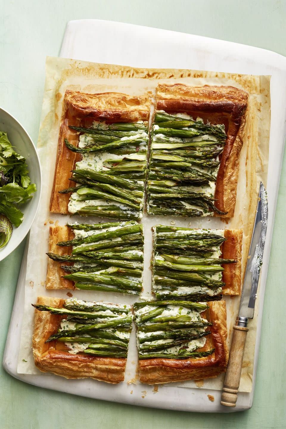 Asparagus and Ricotta Tart