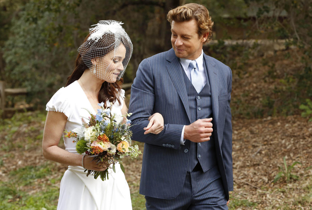 Robin Tunney, Simon Baker | Photo Credits: Robert Voets/CBS