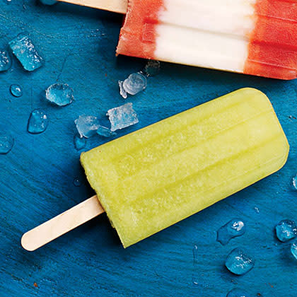 Cucumber-Chili-Lime Ice Pops