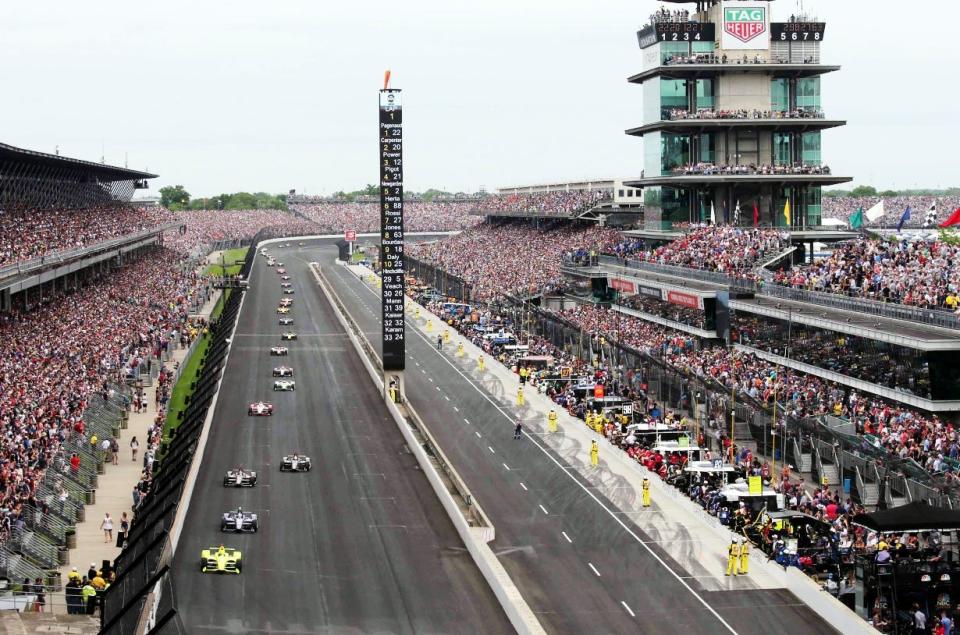 This familiar scene, packed grandstands at Indy, will return for the first time since 2019 as the Indianapolis 500 again throws the gates wide open.