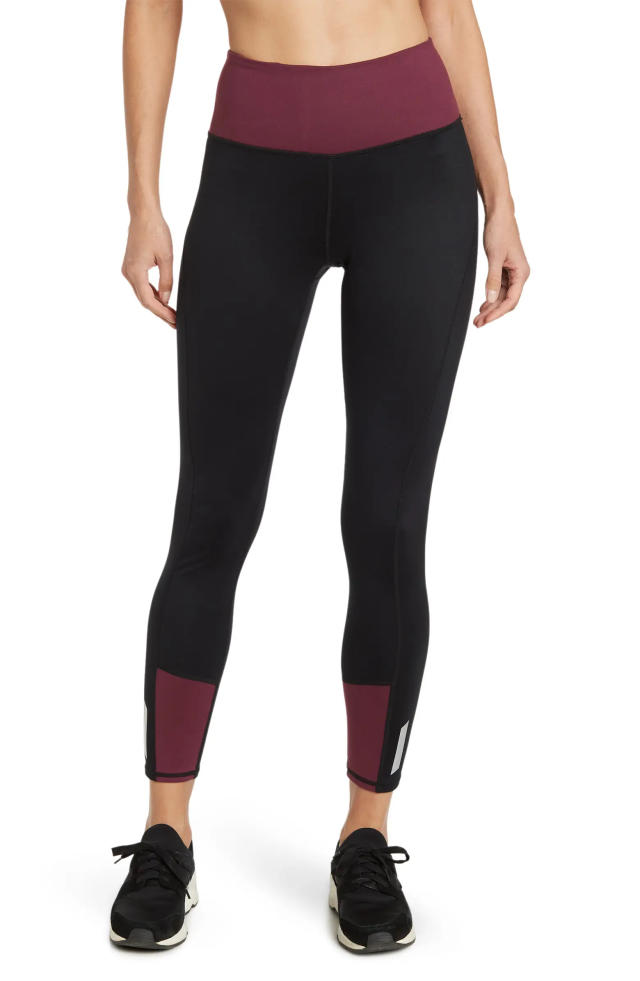 Zella Women's Leggings Small Black Yoga Pilates Stretch Pockets