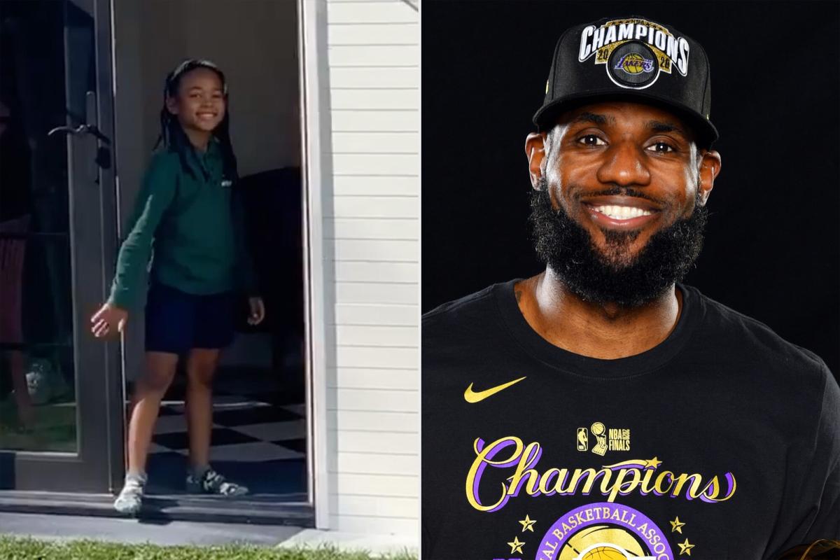 LeBron James' Daughter, Zhuri, Inspires the Nike LeBron 21 Shoe – Footwear  News