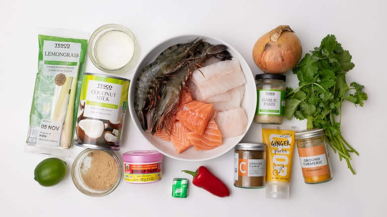 coconut fish curry ingredients 