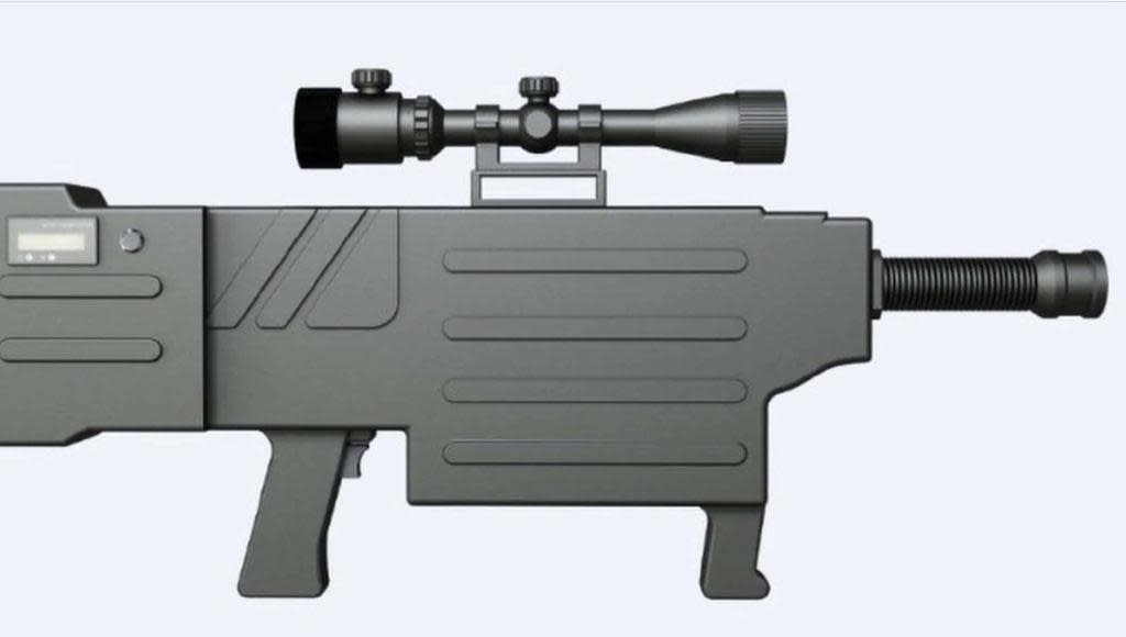 Image: Laser rifle.