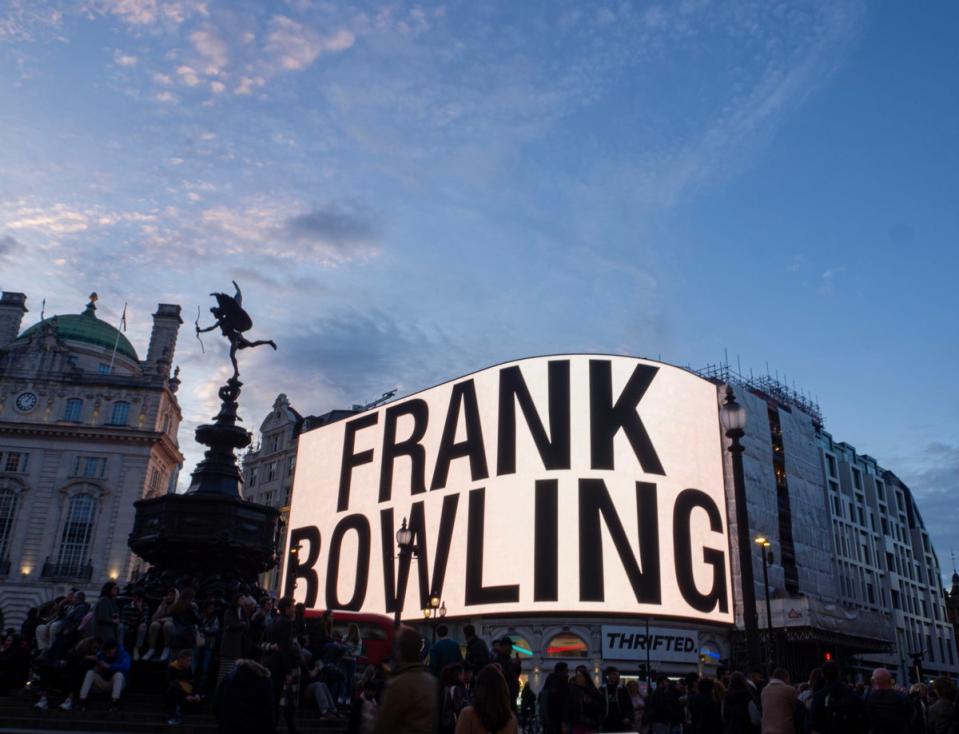 Arrival by Frank Bowling, Piccadilly Lights (CIRCA)