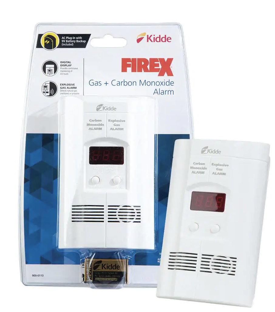 Firex Plug-in Carbon Monoxide Gas Detector 