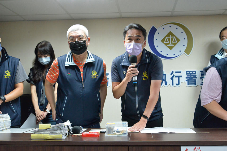 法務部行政執行署台北分署日前舉行「123聯合拍賣會」。（圖／台北分署提供）