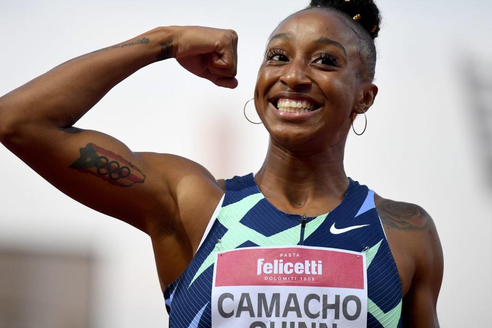 La campeona olímpica Jasmine Camacho-Quinn cree que es 