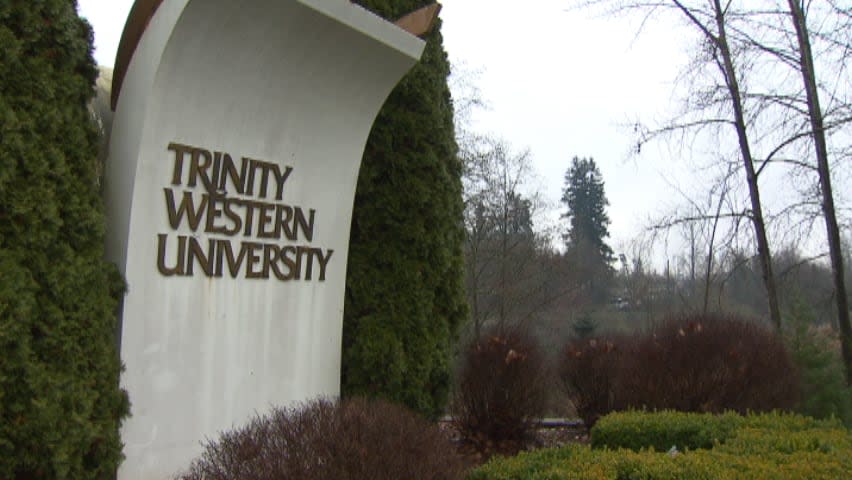 A judge has found a former Trinity Western University security guard's use of a headlock unreasonable. (CBC - image credit)