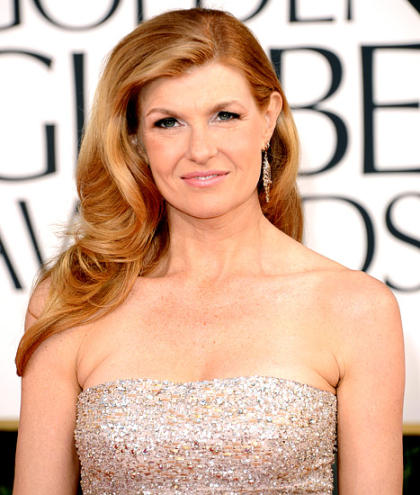 Connie Britton at this year's Golden Globe Awards show o