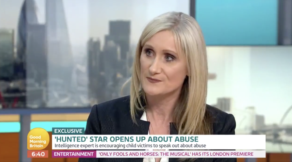 Hunted star Julie Clegg has encouraged other victims of sexual assault to ask for help