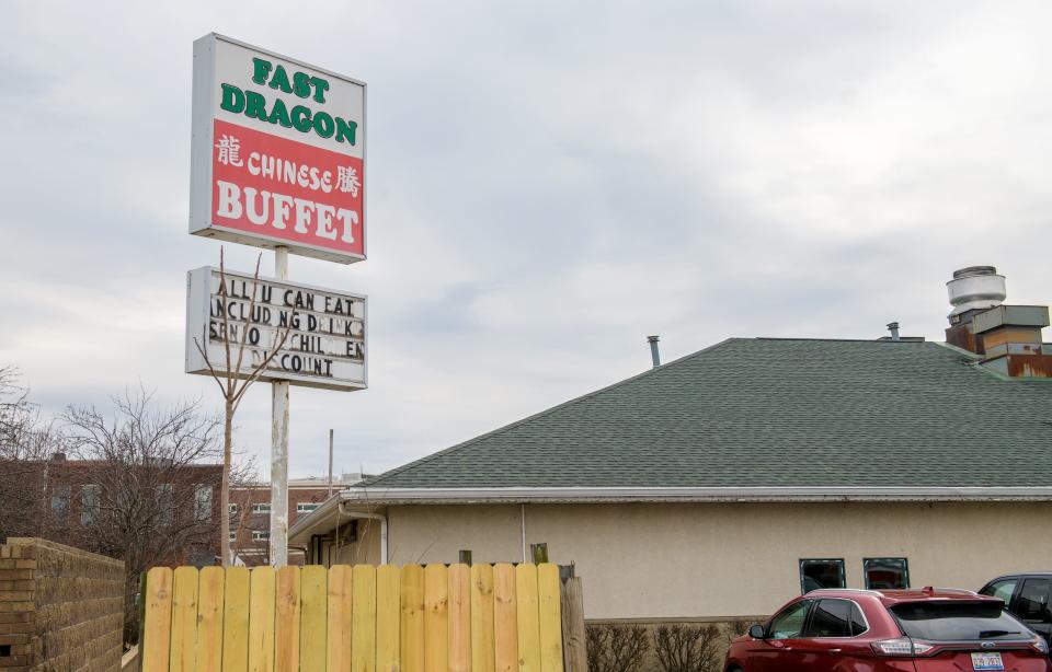 Fast Dragon Buffet is at 321 Court St. in Pekin.