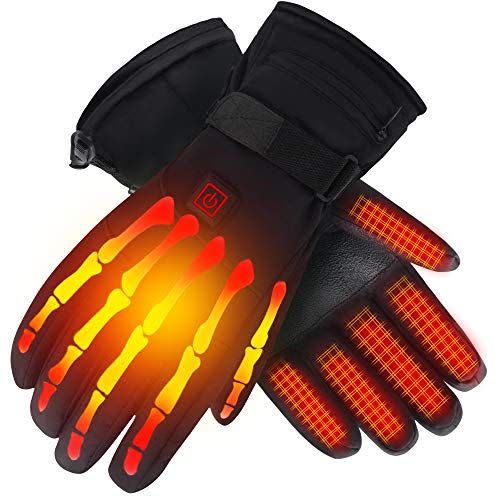 8) Autocastle Heated Gloves with Rechargeable Battery for Men Women for Arthritis Hands,7.4V,L