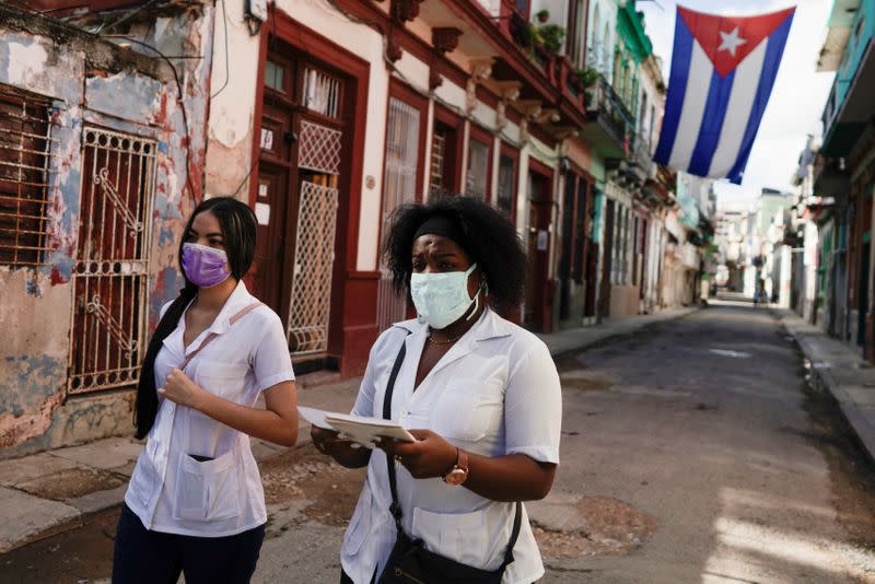 The coronavirus disease (COVID-19) outbreak in Havana