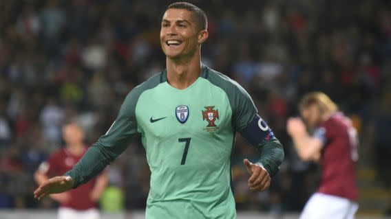 Cristiano Ronaldo con Portugal (Foto: Goal.com)