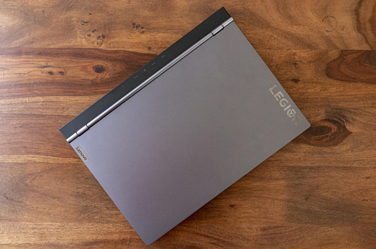 The Lenovo Legion 7i features a lovely matte metal finish