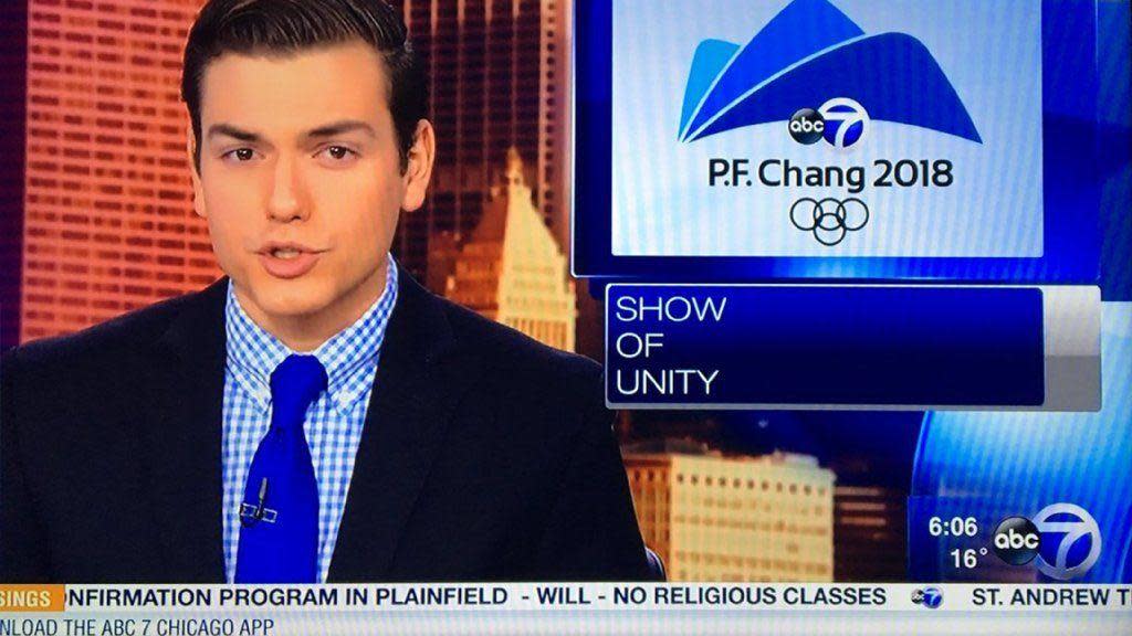 Chicago TV station confuses PyeongChang with P.F. Chang’s. (Handout)