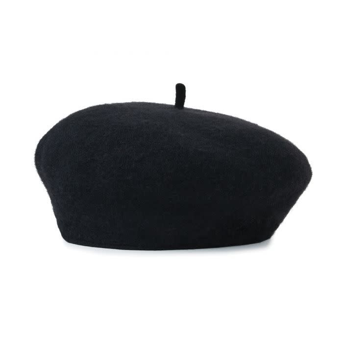 Black Audrey Beret