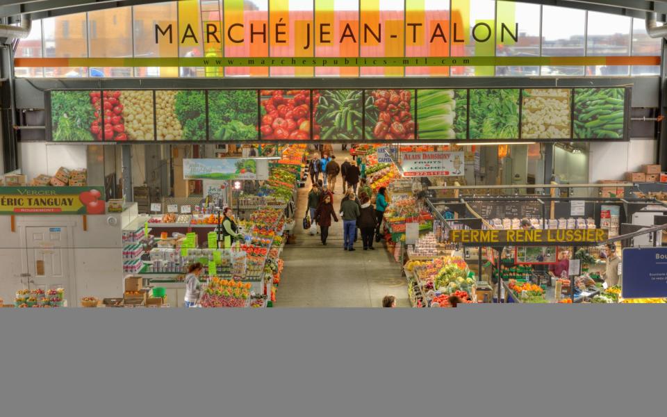 Marche Jean-Talon in Little Italy