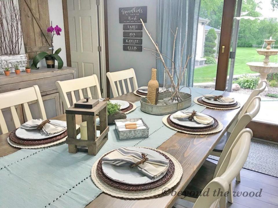 Farmhouse Dining Room Gazebo