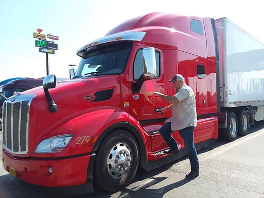 Douglas Mcconnaughhay, a truck driver in Arkansas. (COurtesy Douglas Mcconnaughhay)