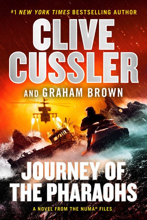 "Journey of the Pharaohs," by Clive Cussler and Graham Brown.