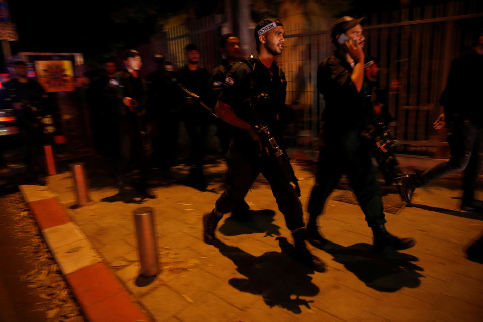 Shooting attack in central Tel Aviv