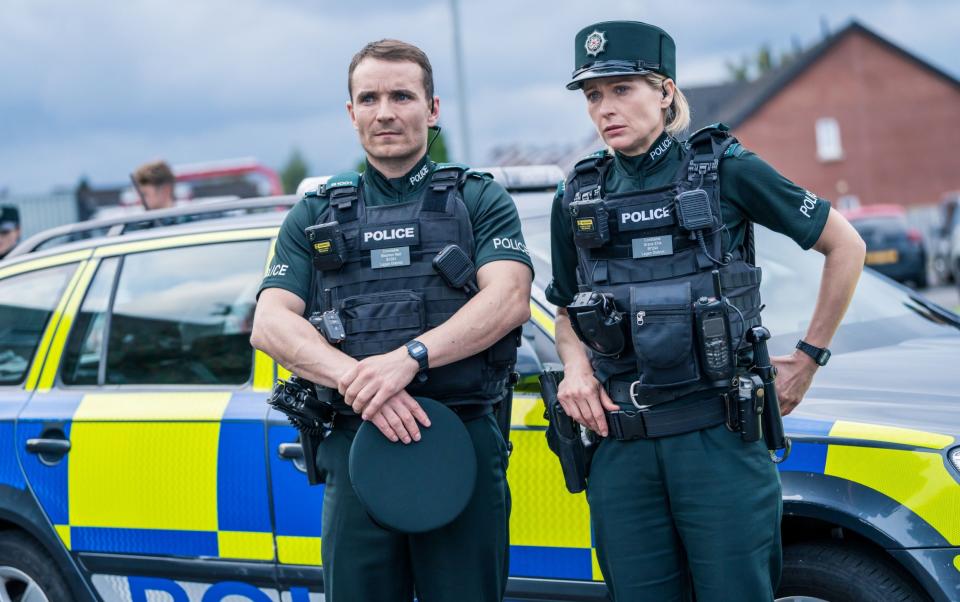 Martin McCann and Siân Brooke return for the second series of Blue Lights