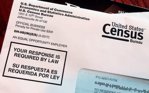 The subpoena related to the Trump administration's attempt to include a citizenship question on the 2020 census - Credit: AP