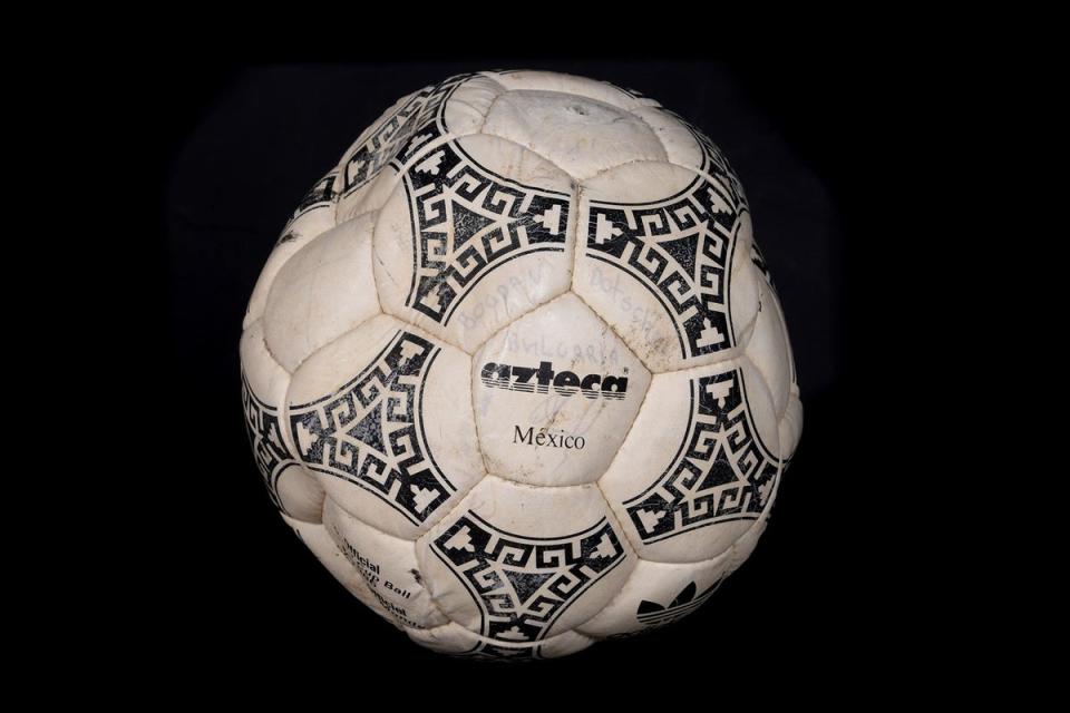 Maradona’s ‘Hand of God’ football is going to auction (PA Media)