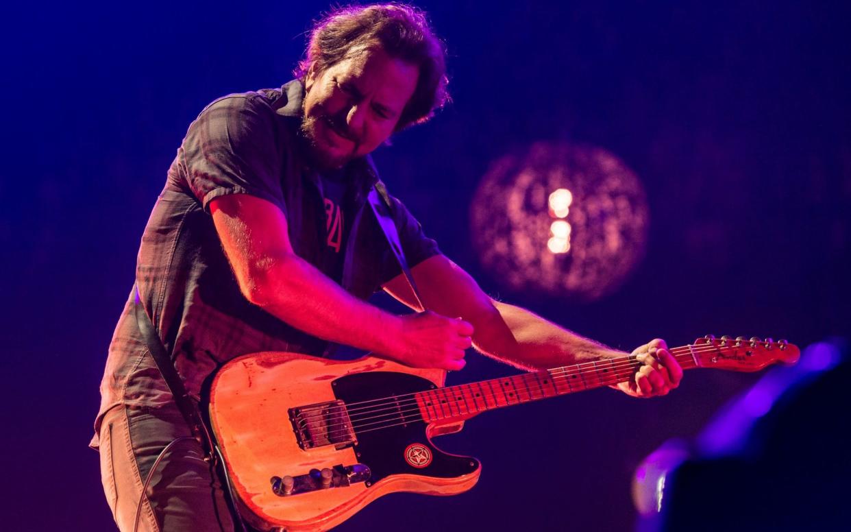 Eddie Vedder joked that he'd asked a voice specialist to make him sound like Adele - WireImage