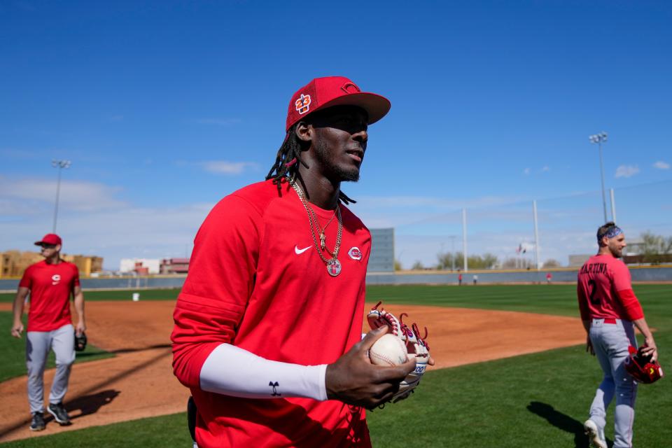 Seeing how all of the young players such as Elly De La Cruz develop will be the most interesting part of spring training. Cruz, Matt McLain, Noelvi Marte and Christian Encarnacion-Strand must also prove they can make it through a full major league season.
