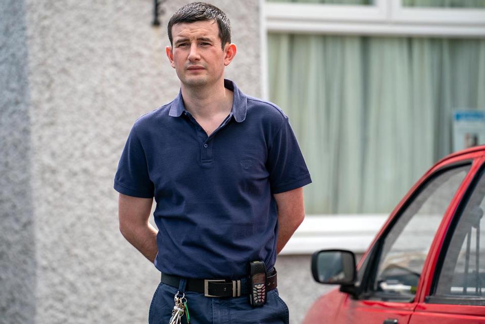 Scott Reid as evil killer Ian Huntley.