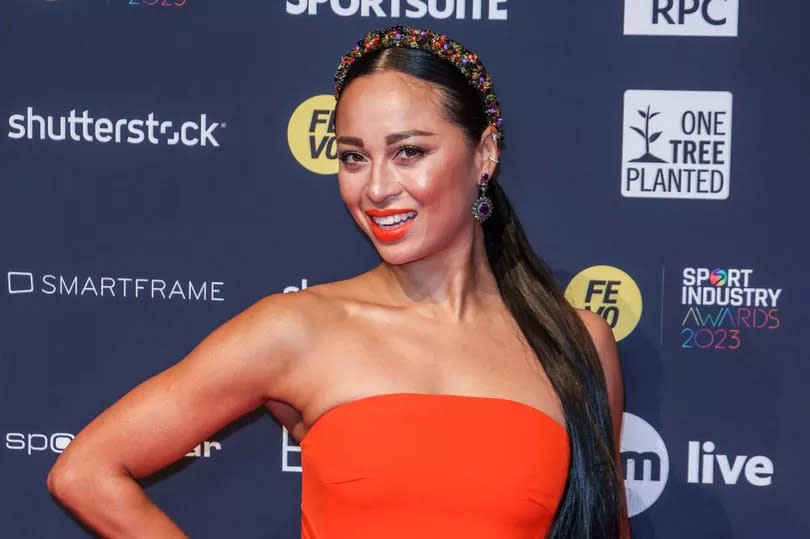 Katya Jones seen attending the Sport Industry Awards 2023