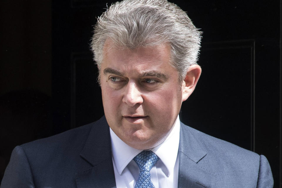 Brandon Lewis insisted that the Conservatives were still committed to reducing annual net migration to tens of thousands: EPA