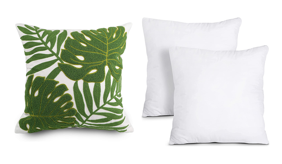 palm print pillow