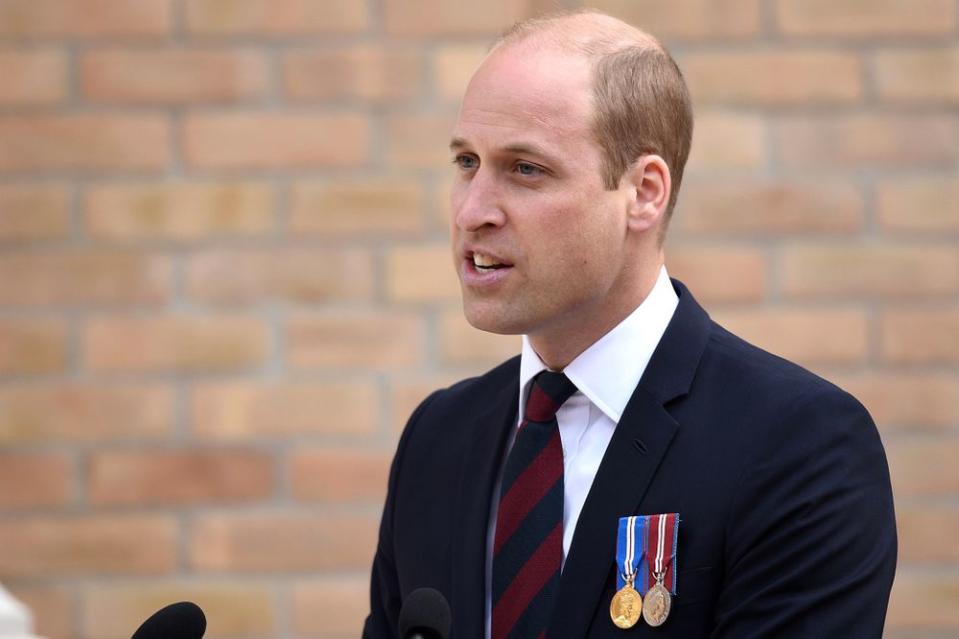 Prince William on June 21