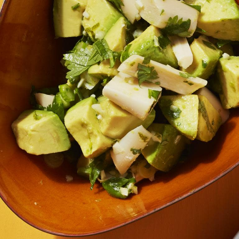 Avocado-Hearts of Palm Salad